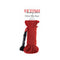 Cuerda de seda fetiche de lujo de Pipedream, 32 pies, roja